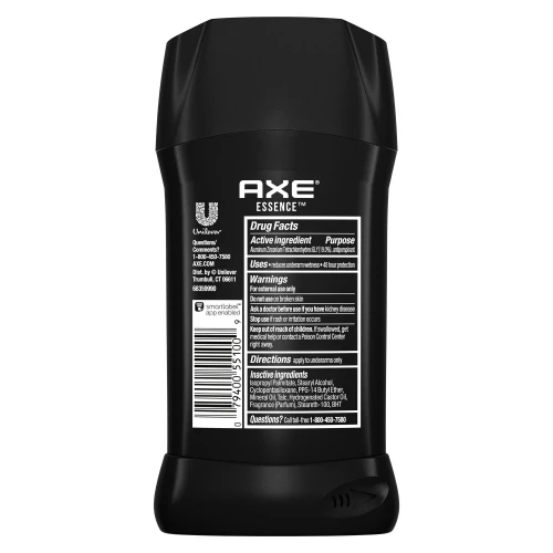 Axe Essence 48H Fresh & Dry Long Lasting Scent Deodorant Stick 2.7 oz