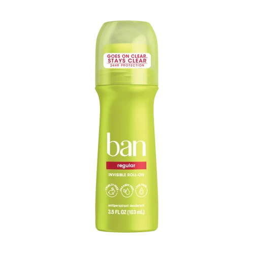 Ban Roll On Deodorant Regular 3.5 oz