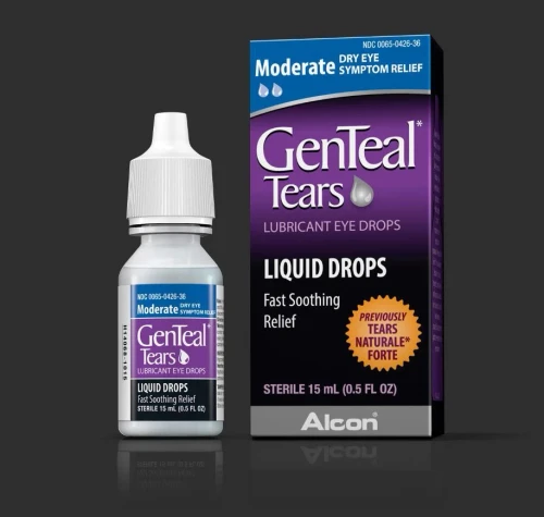 GenTeal Tears Lubricant Eye Drops Moderate 15 ML