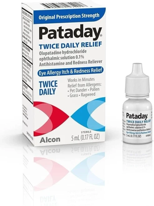 Pataday Twice Daily Relief 0.17 Fl Oz Eye Allergy Itch & Redness Relief