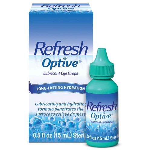 Refresh Optive Lubricant Eye Drops Artificial Tears 15 ml 