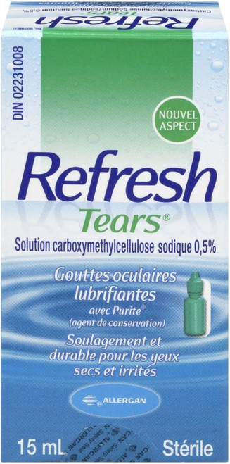 Refresh Tears Eye Drops For Mild To Moderate Dry Eyes 15 mL