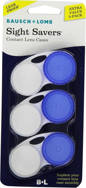 Sight Savers Contact Lens Cases 3 Counts
