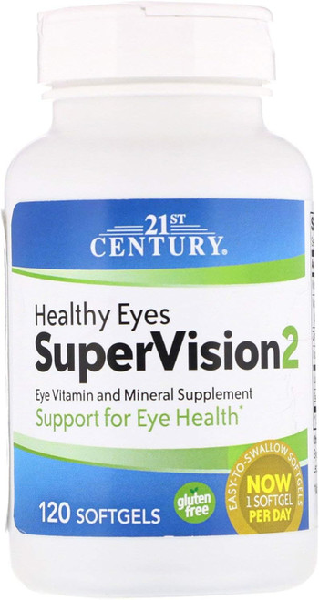 21st Century Healthy Eyes SuperVision2 Softgels 120 Counts