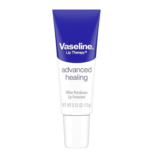 Vaseline Lip Therapy Petroleum Jelly Advanced Formula (12 Tubes)