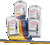 Thera-Band Resistance Band Refill Kit Heavy or Regular