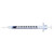 Becton Dickinson Lo-Dose™ U-100 Insulin Syringe 1/2cc with 28G x 1/2" L Permanently Attached Needle