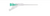 afetyGlide Hypodermic Needle Sliding Safety Needle 18 Gauge 1-1/2 Inch Box of 50