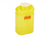 Chemotherapy Sharps Container 2-Piece 14H X 7.5W X 10.5D Inch 5 Gallon Yellow Base Snap-On Lid