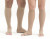 Mediven Forte 40-50 mmHg Extra Wide Calf Open Toe Knee Highs w/ Silicone Top Band