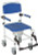 Drive  Aluminum Rehab Shower Commode Chair with Two Rear-locking Casters with 5" Casters