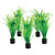 RA  Mini Plant - Green Tall Grass - 3.25" - 5 pk
