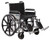 Drive Sentra 22'' Extra Heavy Duty Wheelchair - Dual Axle when used with Caster Optional Caster Sold Separately DRVSTD22DFA-SF