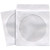 Maxell CD/DVD Paper Storage Sleeves 100 Pack White