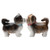 PT Magnetic Kissing Sweet Shih Tzus Salt and Pepper Shaker Set