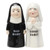 PT Bad Habit and Good Habit Nuns Salt and Pepper Shaker Set