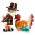 PT Magnetic Turkey and Pilgrim Salt and Pepper Shaker Set