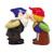 PT Magnetic Kissing Gnome Couple Salt and Pepper Shaker Set