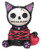 PT Furrybones Black Mao-Mao the Cat Tangled in Yarn Mini Resin Figure