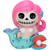 PT Furrybones Ariel the Mermaid Skull Mini Resin Figure