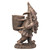 PT Bronze Garden Picking Gnome Flower Planter 