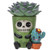 PT Furrybones Echy the Succulent Skull with a Cactus Mini Resin Figure