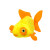  RA Tuffy Ocean Goldfish Dog Toy