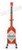 Axe Heaven Michael Anthony Tabasco Sauce Mini Bass Guitar Replica Collectible MA-321