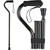 Nova Folding Cane with Offset Handle Black Item #3060BK