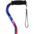 Nova Offset Cane with Strap Maui Flowers Item #1070MF