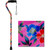 Nova Offset Cane with Strap Pink Garden Item #1070PG 