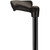 Nova Cane With Palm Handle Right Black Item #2061BK-R