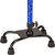 Nova Euro Quad Cane Small Base Blue Waves Item #5633BW