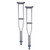 Nova Crutch Aluminum Pushbutton Size: Tall 5’10" and 6’6" Item #7200