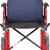 Nova Lumbar Cushion Wide Blue Item #2668BL-R 