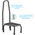 Nova Step Stool with Hand Rail Item #6066