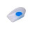 Pedifix GelStep® Heel Cups Soft Center Spot, Uncovered - 1 pair