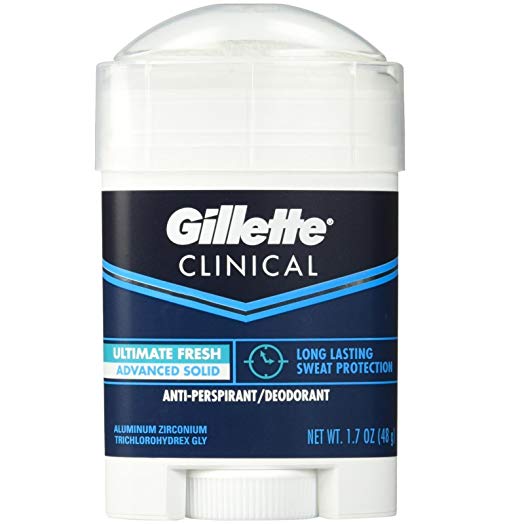Gillette Clinical Anti-Perspirant Deodorant Advanced Solid 1,7 oz - drugsupplystore.com