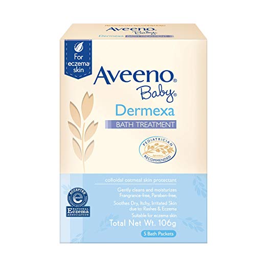 aveeno baby eczema bath treatment