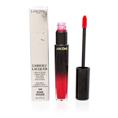 Lancome/l'absolu rouge lak glans (168) rose ,27 oz (7,9 rouge lak gloss (168) rose rouge ,27 oz (7,9 ml)