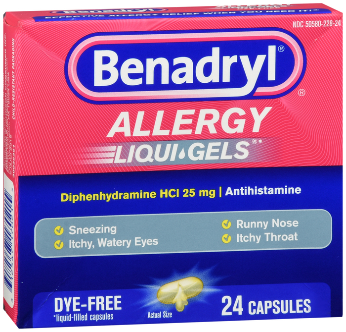 benadryl allergy syrup