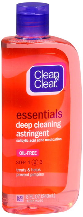 Clean & Clear Essentials Deep Cleaning Astringent (Ingredients