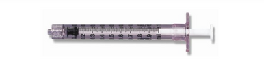 BD Luer-Lok Tuberculin Syringe 1 mL Luer Lock Tip Without Safety Box of 100