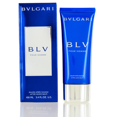 BLV Pour Homme By Bvlgari For Men After Shave Splash 3.4oz New