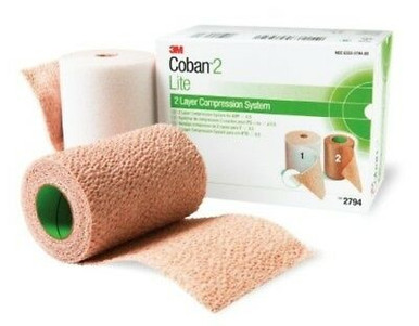 MCK 3M Coban 2 Lite 4 Inch X 2 9 10 Yard 4 Inch X 5 1 10 Yard
