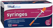 TRUEplus® Sterile, Single-Use Pen Needles, 31g, 5mm (3/16 inch