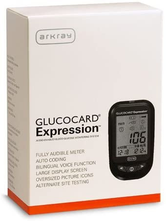 Glucocard Expression Meter Kit 1 blood-glucose meter kit ...