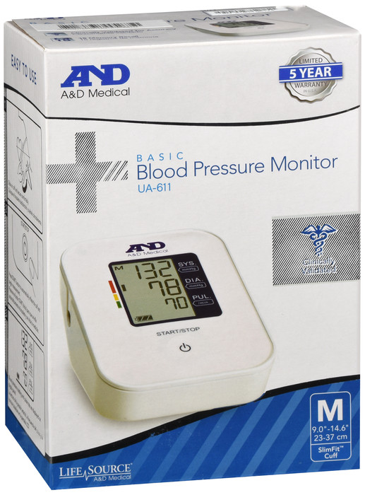 A&D Medical UA-611 Blood Pressure Monitor Review - Consumer Reports