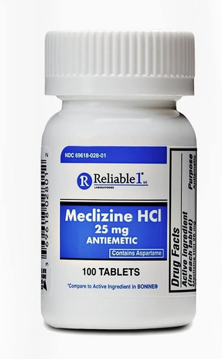 meclizine dosage for vertigo