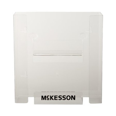 MCK McKesson Horizontal or Vertical Mounted 2-Box Capacity Clear 4 X 10 ...